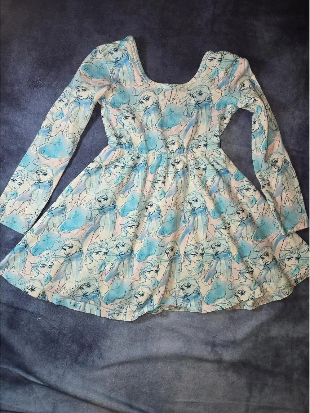 Frozen Elsa Rags To Raches twirl dress